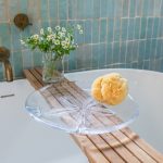 Bambudan Platter Sand Dollar Handcrafted Coastal Serving Presentation - Image 2
