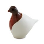 Bambudan Dove Sculpture Pottery Peace Inspired Blue Hue Gift