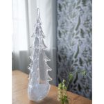 Bambudan Tree Silver Leaf Evergreen Infused Metallic Holiday Accent - Image 7