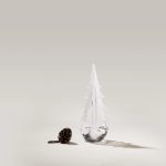 Bambudan Tree Snowy Branch Evergreen Sand Edged Winter Accent - Image 5