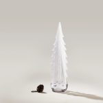 Bambudan Tree Snowy Branch Evergreen Sand Edged Winter Accent - Image 7