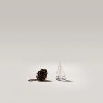 Bambudan Tree Snowy Branch Evergreen Sand Edged Winter Accent - Image 3