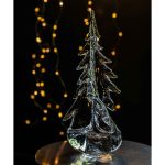 Bambudan Tree Corkscrew Evergreen Twisted Branch Artisan Glass Form - Image 8