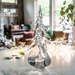 Bambudan Tree Corkscrew Evergreen Twisted Branch Artisan Glass Form - Image 7