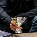Bambudan Martini Glass Stemless Rounded Bowl Minimalist Cocktail Vessel - Image 4