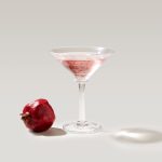 Bambudan Martini Glass Woodbury Squared Bowl Chill Textured Cocktailware - Image 2