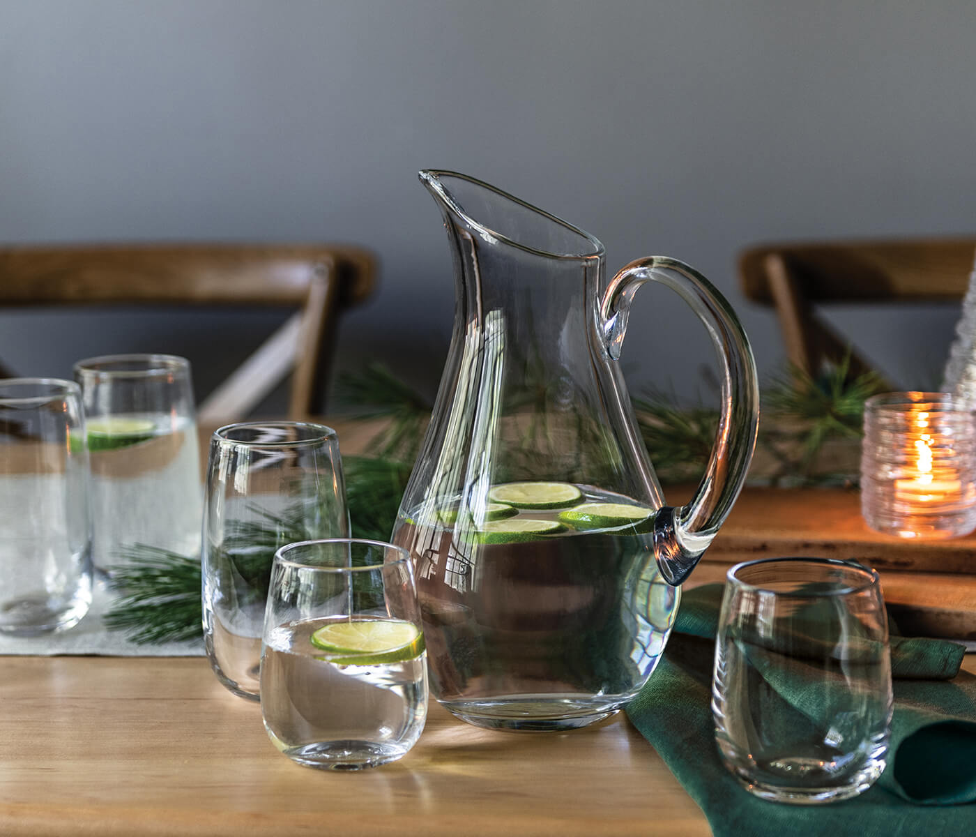 Bambudan Tumbler Woodstock Rounded Bowl Versatile Everyday Glass - Image 3
